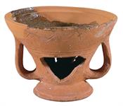 Clay vessel, Chafing dish (Saltsario)