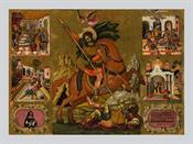 Saint Demetrios and Scenes from his Life