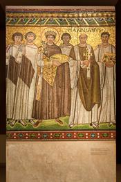 Justinian and his retinue